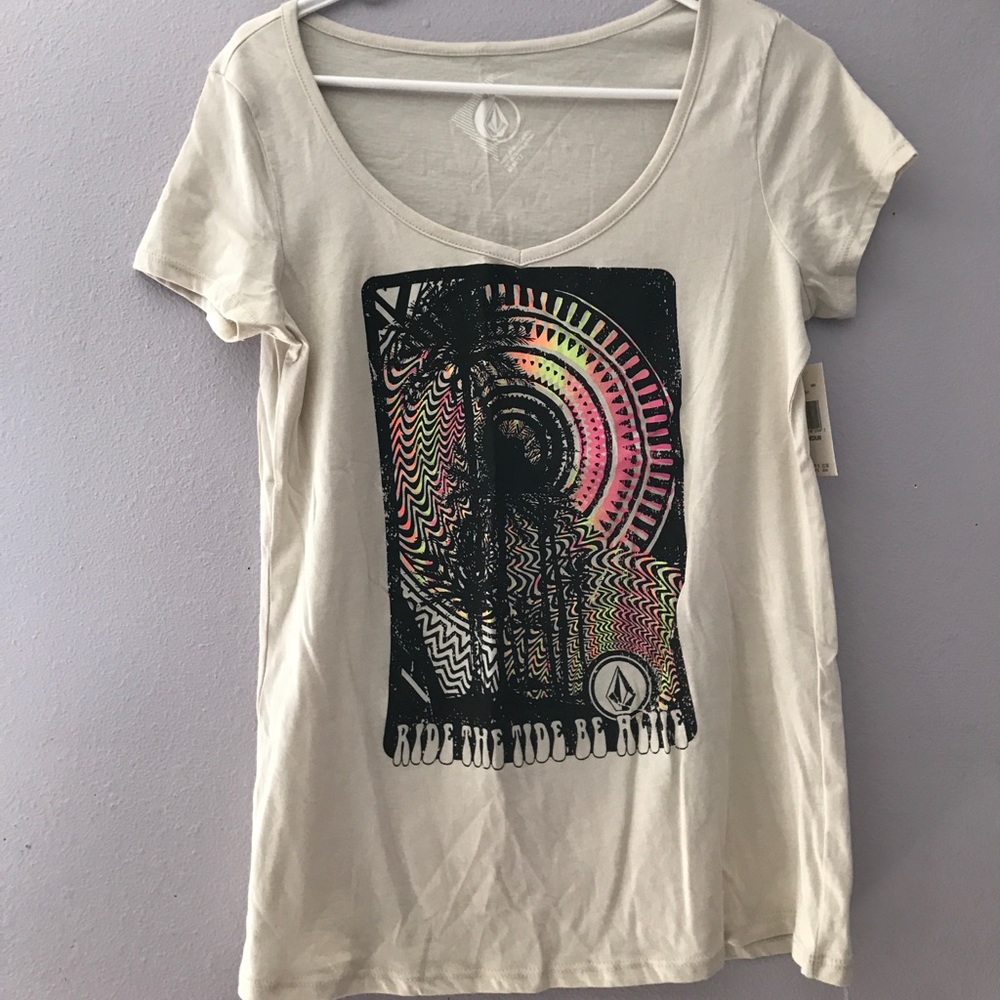 Volcom “RIDE THE TIDE BE ALIVE” t-shirt (NWT)